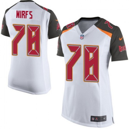 Nike Buccaneers #78 Tristan Wirfs White Women's Stitched NFL New Elite Jersey