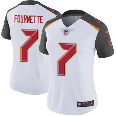 Tampa Bay Buccaneers #7 Leonard Fournette White Women's Stitched NFL Vapor Untouchable Limited Jersey