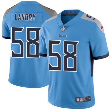 Nike Titans #58 Harold Landry Light Blue Alternate Men's Stitched NFL Vapor Untouchable Limited Jersey