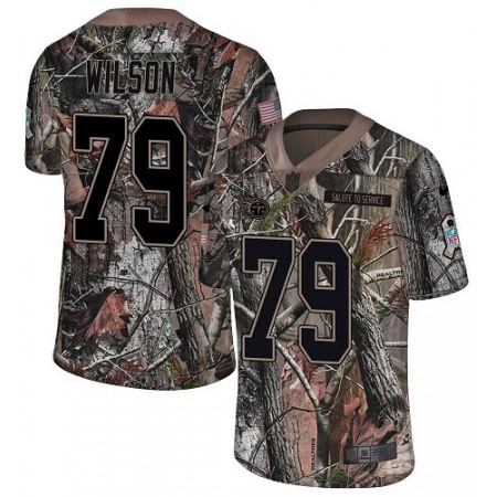 Nike Titans #79 Isaiah Wilson Camo Men's Stitched NFL Limited Rush Realtree Jersey