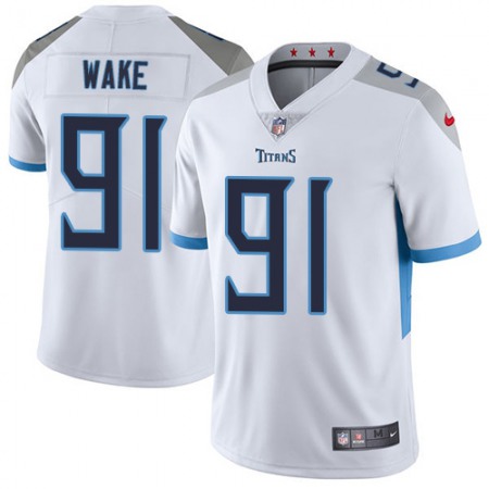 Nike Titans #91 Cameron Wake White Men's Stitched NFL Vapor Untouchable Limited Jersey