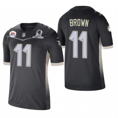 Tennessee Titans #11 A.J. Brown 2021 AFC Pro Bowl Game Anthracite NFL Jersey