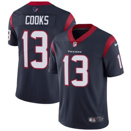 Nike Texans #13 Brandin Cooks Navy Blue Team Color Youth Stitched NFL Vapor Untouchable Limited Jersey