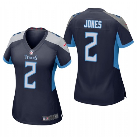 Nike Titans #2 Julio Jones Nike Women's Game NFL Jersey - Navy