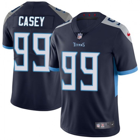 Nike Titans #99 Jurrell Casey Navy Blue Team Color Youth Stitched NFL Vapor Untouchable Limited Jersey