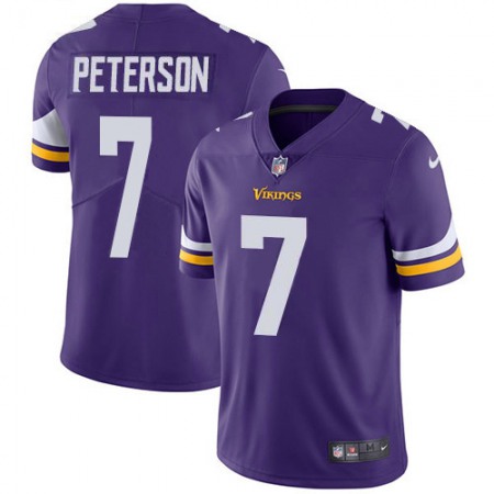 Nike Vikings #7 Patrick Peterson Purple Team Color Youth Stitched NFL Vapor Untouchable Limited Jersey