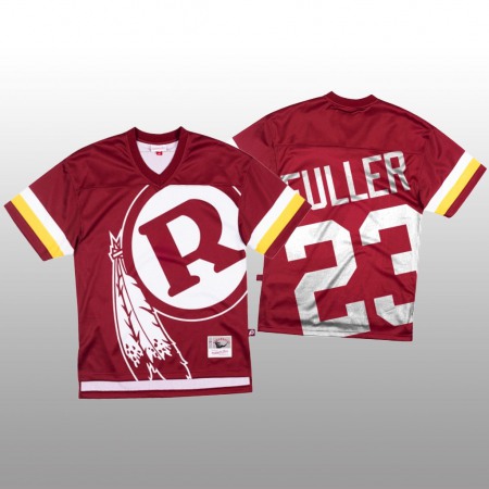 NFL Washington Commanders #23 Kendall Fuller Red Men's Mitchell & Nell Big Face Fashion Limited NFL Jersey