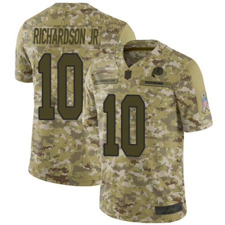 Nike Commanders #10 Paul Richardson Jr Camo Men's Stitched NFL Limited 2018 Salute To Service Jersey