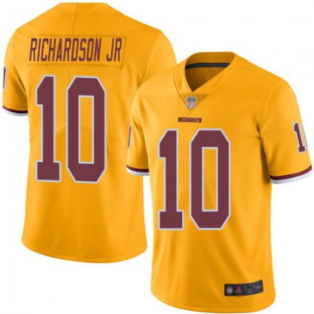 Nike Commanders #10 Paul Richardson Jr Gold Men's Stitched NFL Limited Rush Jersey