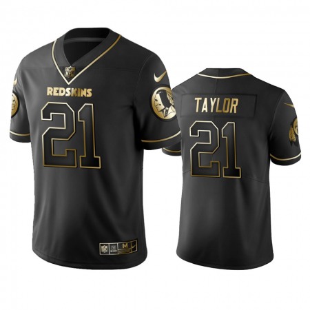 Nike Commanders #21 Sean Taylor Men's Stitched NFL Vapor Untouchable Limited Black Golden Jersey