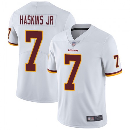 Nike Commanders #7 Dwayne Haskins Jr White Men's Stitched NFL Vapor Untouchable Limited Jersey