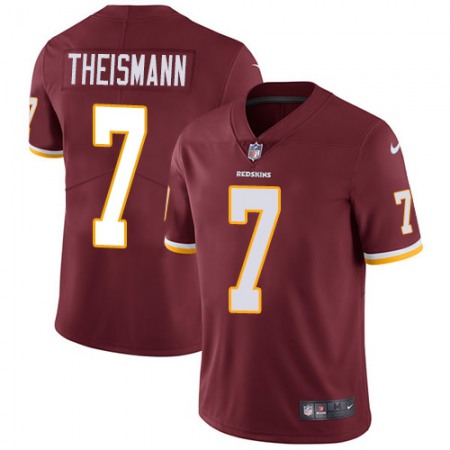 Nike Commanders #7 Joe Theismann Burgundy Red Team Color Men's Stitched NFL Vapor Untouchable Limited Jersey