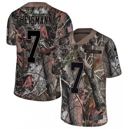 Nike Commanders #7 Joe Theismann Camo Men's Stitched NFL Limited Rush Realtree Jersey