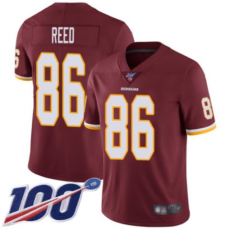 Nike Commanders #86 Jordan Reed Burgundy Red Team Color Men's Stitched NFL 100th Season Vapor Limited Jersey