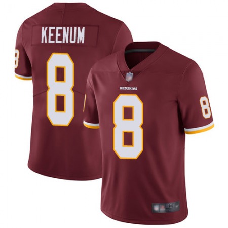 Nike Commanders #8 Case Keenum Burgundy Red Team Color Men's Stitched NFL Vapor Untouchable Limited Jersey