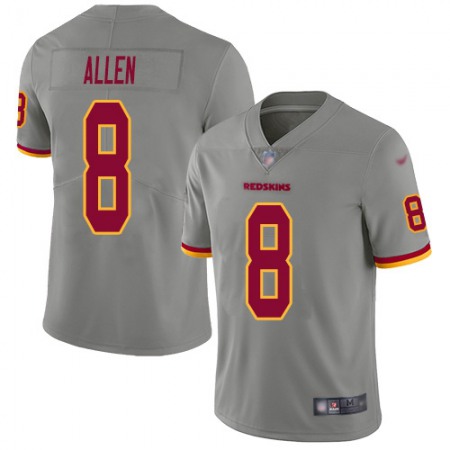 Nike Commanders #8 Kyle Allen Gray Men's Stitched NFL Limited Inverted Legend Jersey