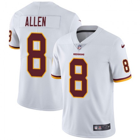 Nike Commanders #8 Kyle Allen White Men's Stitched NFL Vapor Untouchable Limited Jersey