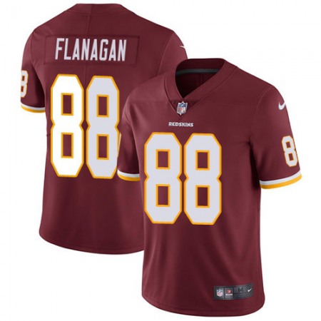 Nike Commanders #88 Matt Flanaga Burgundy Red Team Color Men's Stitched NFL Vapor Untouchable Limited Jersey