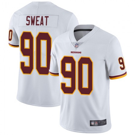 Nike Commanders #90 Montez Sweat White Men's Stitched NFL Vapor Untouchable Limited Jersey