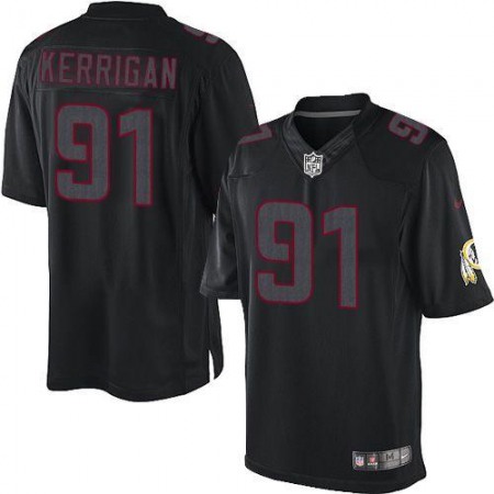 Nike Commanders #91 Ryan Kerrigan Black Men's Stitched NFL Impact Limited Jersey