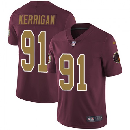 Nike Commanders #91 Ryan Kerrigan Burgundy Red Alternate Men's Stitched NFL Vapor Untouchable Limited Jersey