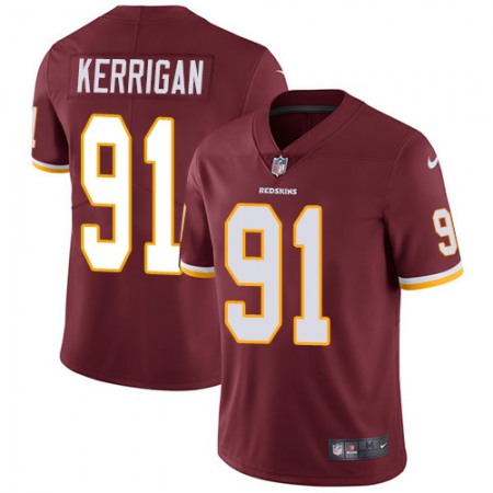 Nike Commanders #91 Ryan Kerrigan Burgundy Red Team Color Men's Stitched NFL Vapor Untouchable Limited Jersey