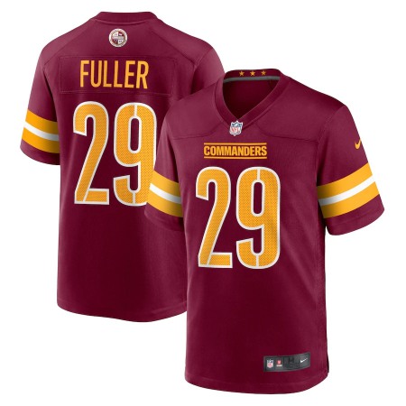 Washington Commanders #29 Kendall Fuller Burgundy Men's Nike Game Jersey