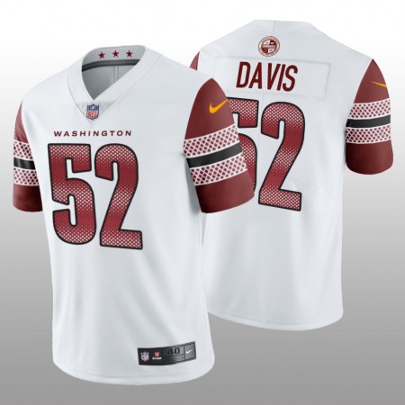 Washington Commanders #52 Jamin Davis Men's Nike Vapor Limited NFL Jersey - White
